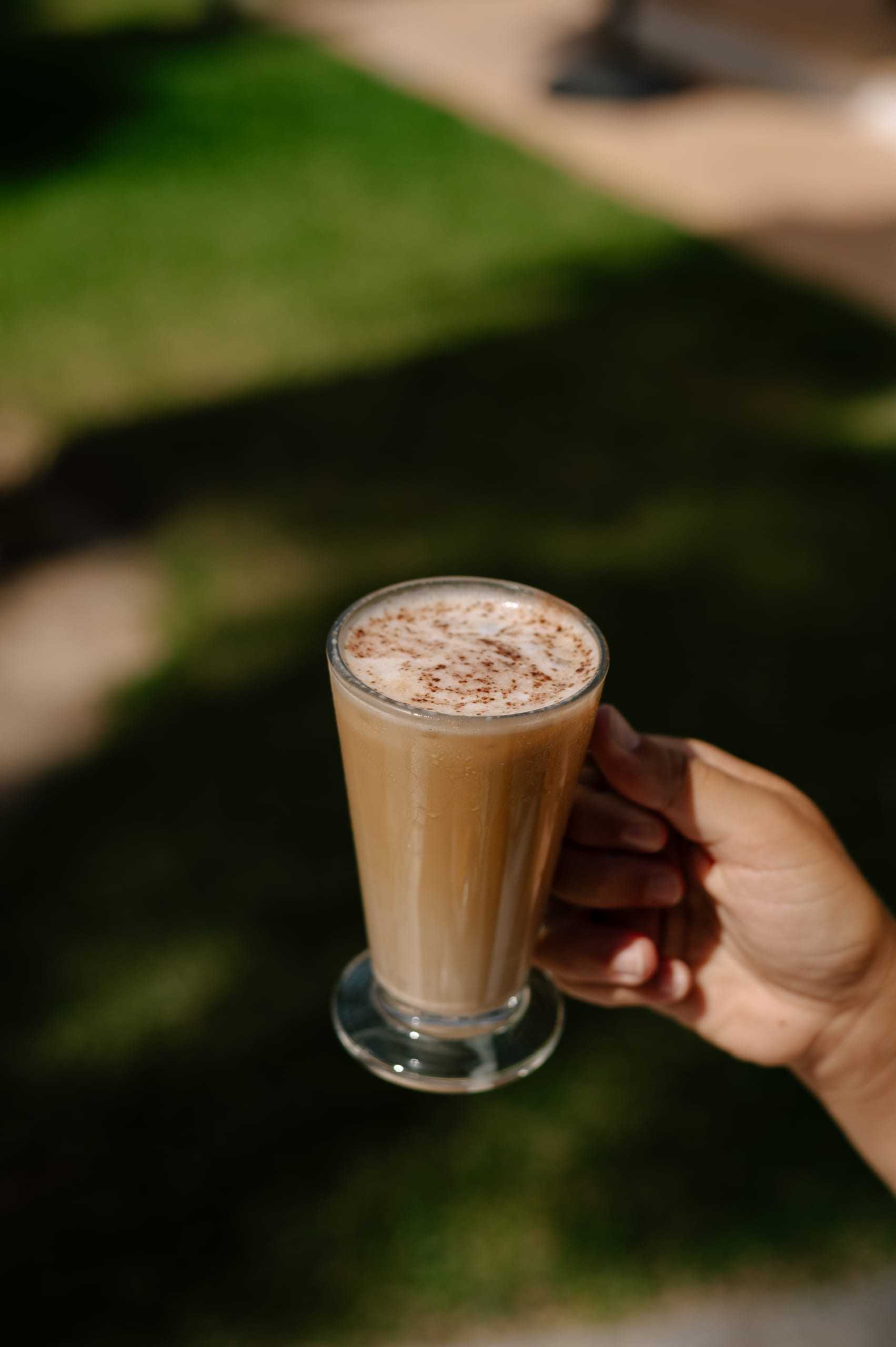Cafè al jardí